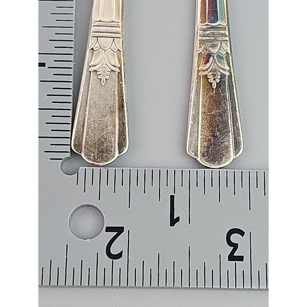 Flat Handle Butter Spreader Court Silverplate 1939 International Silver Set of 2